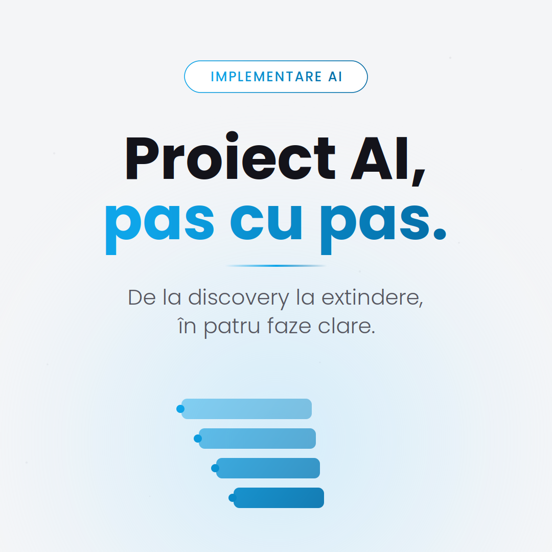 Cum arată un proiect AI pas cu pas — fazele și livrabilele