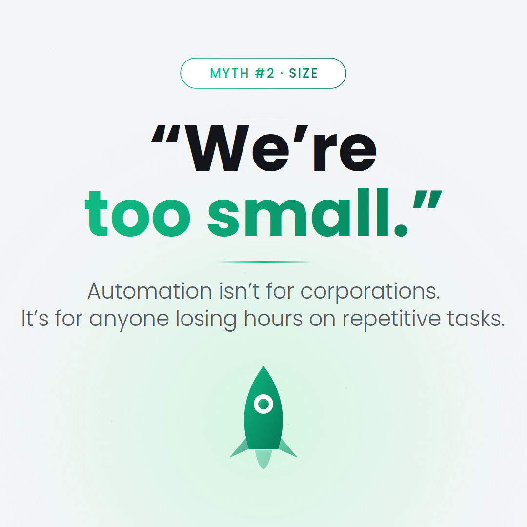 We’re too small for AI — myth debunked