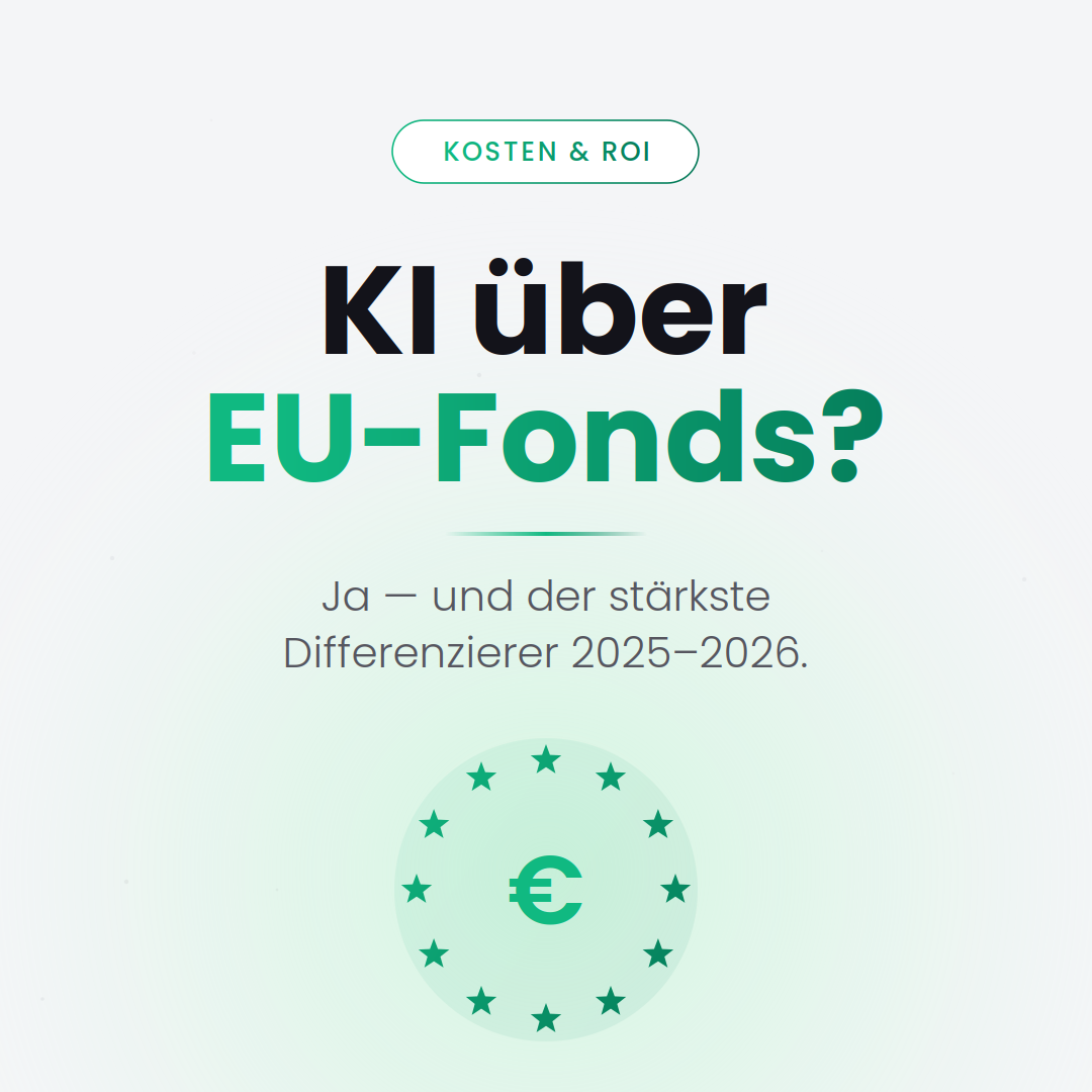KI-Implementierungsfinanzierung durch EU-Fördermittel Regio Centru