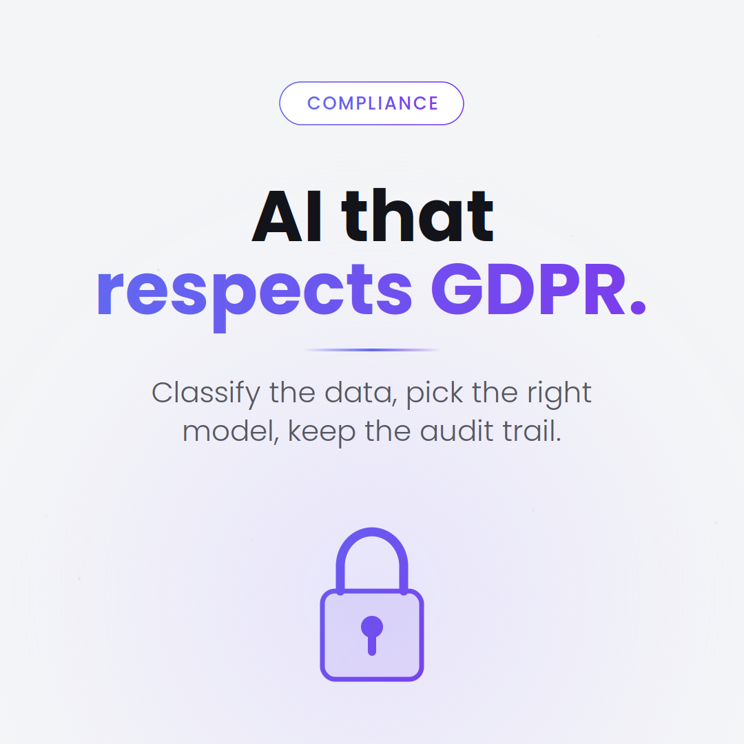 AI and GDPR — how to avoid violations, step by step