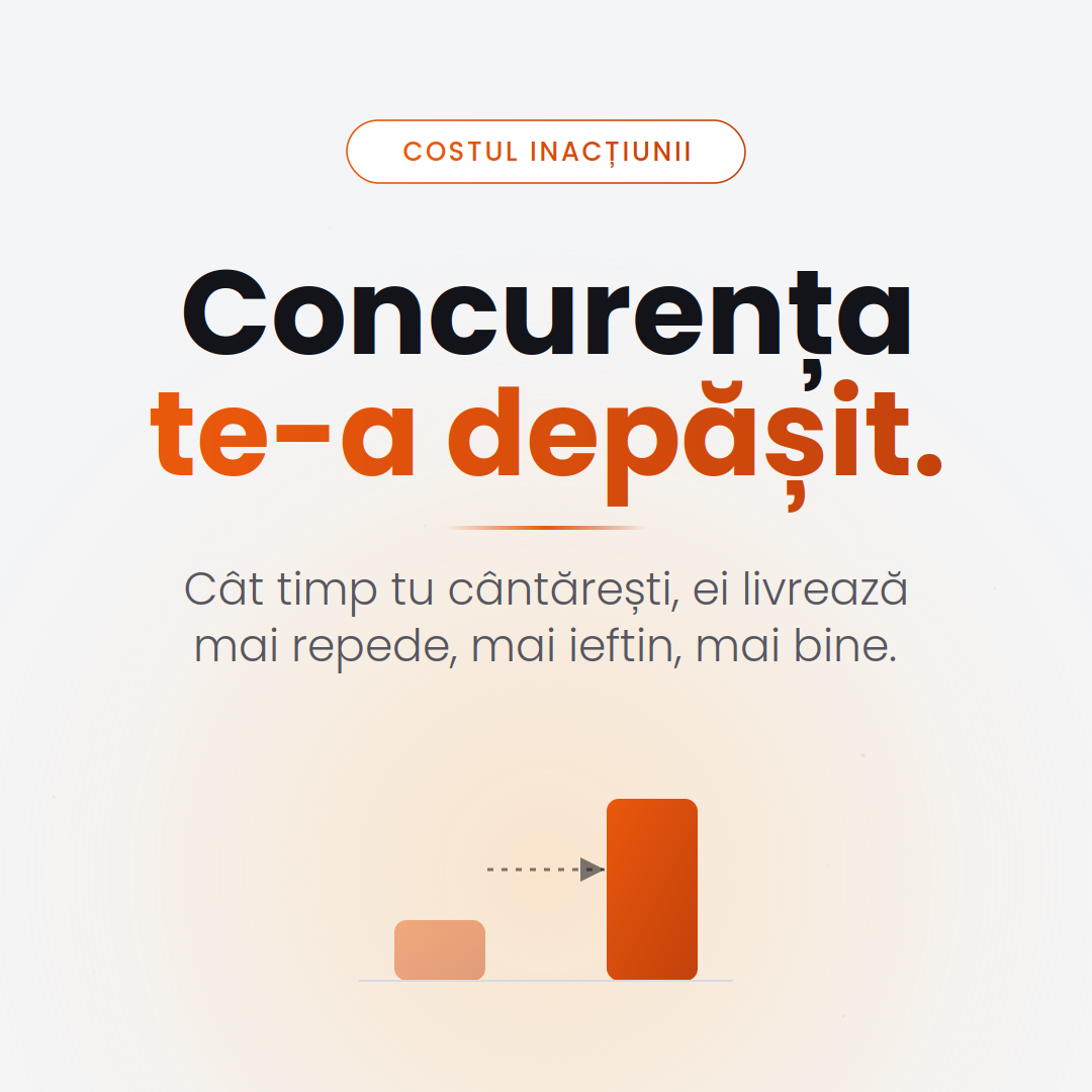 Concurența folosește AI — cum recuperezi avansul