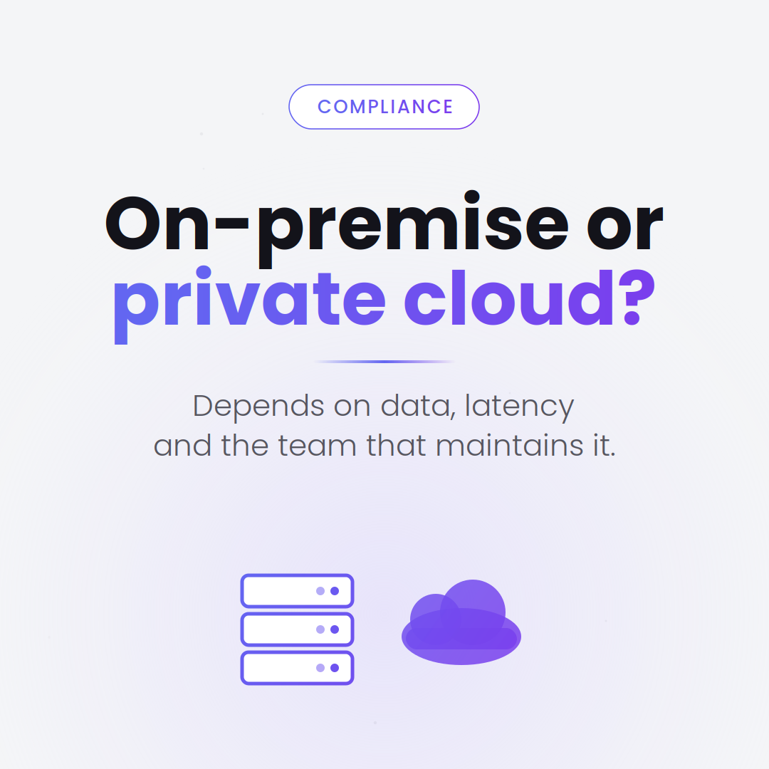AI on-premise vs EU private cloud — how to choose