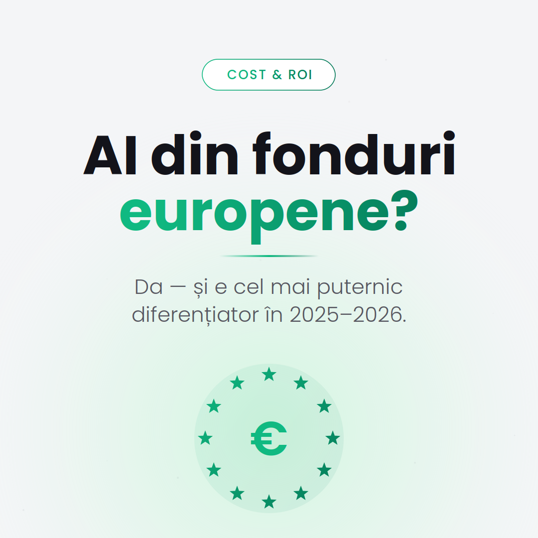 Finanțare implementare AI prin fonduri europene Regio Centru
