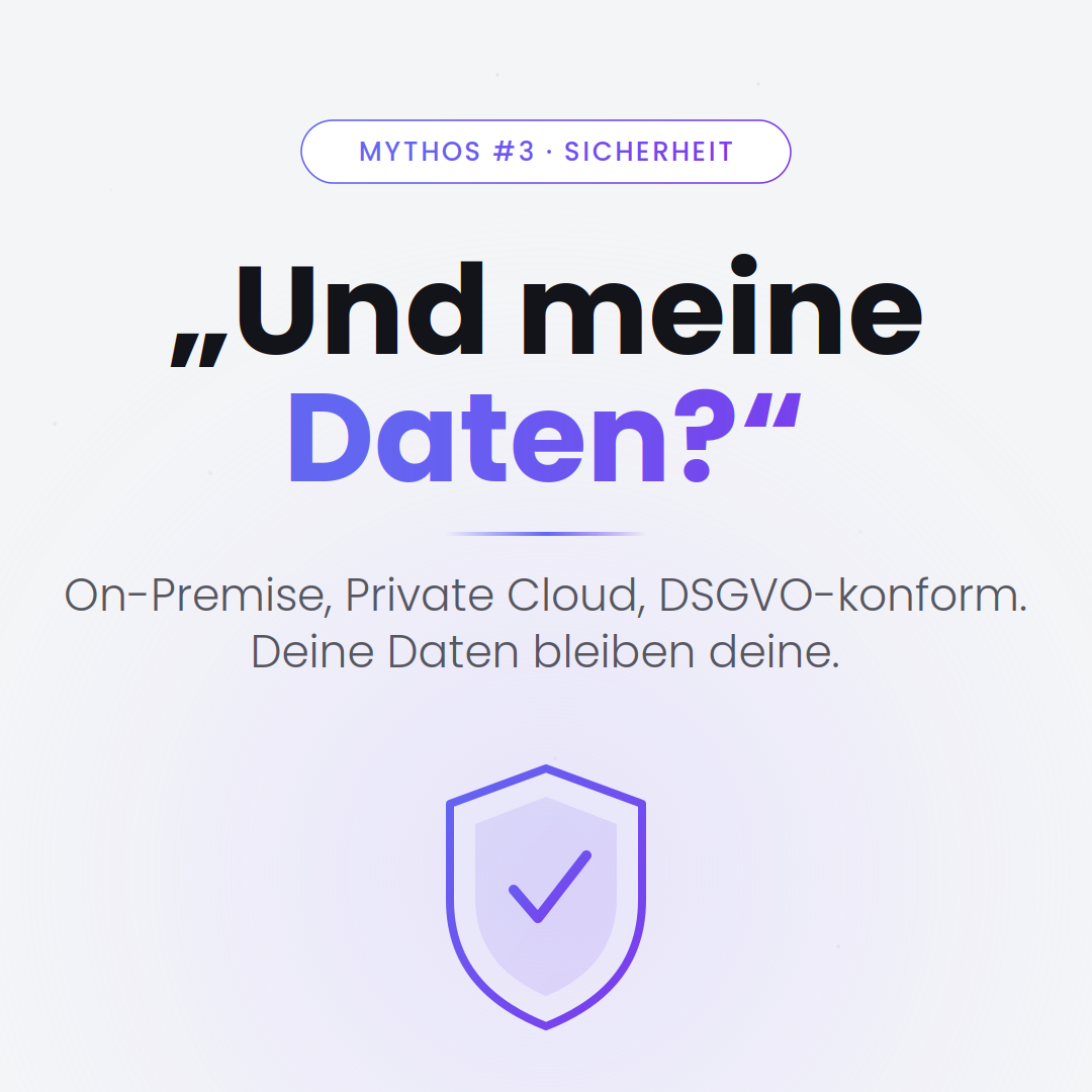 Datensicherheit in KI-Lösungen — DSGVO by Design