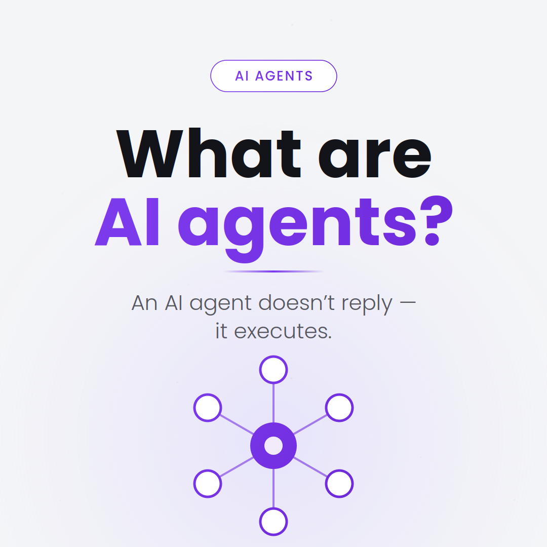 What are AI agents — definition for businesses